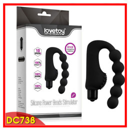 Đồ Chơi Hậu Môn Kèm Trứng Rung Lovetoy DC738